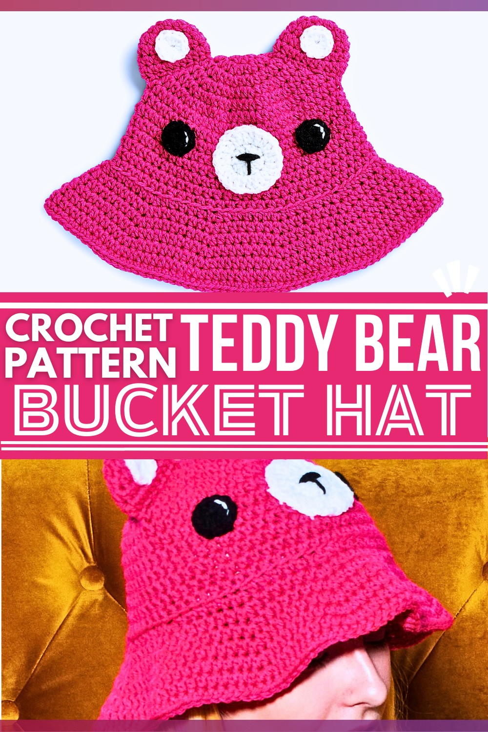Teddy Bear Bucket Hat