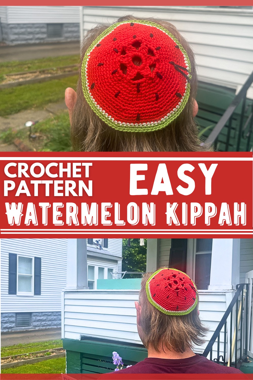 Watermelon Kippah