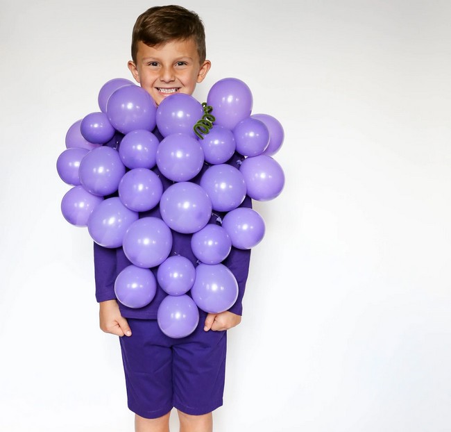 DIY Grape costume