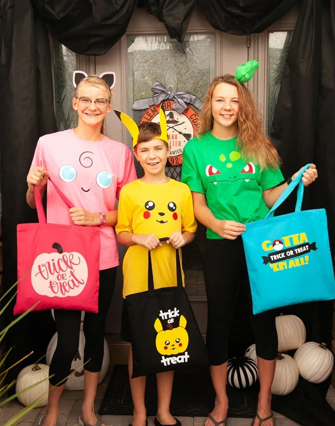 DIY Pokemon Costumes for a Group