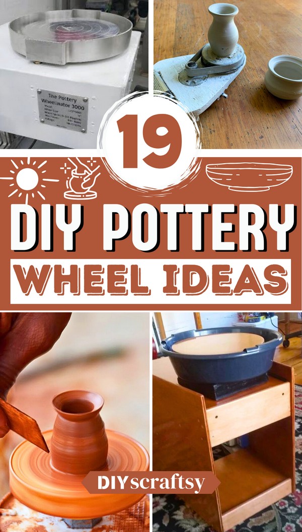 DIY Pottery Wheel Designs You Can Make Yourself