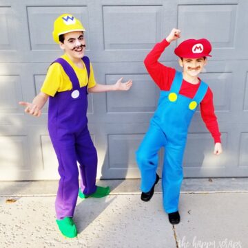 DIY Super Mario Brothers Costumes