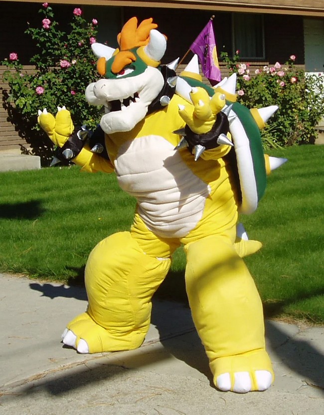 DIY Bowser costume
