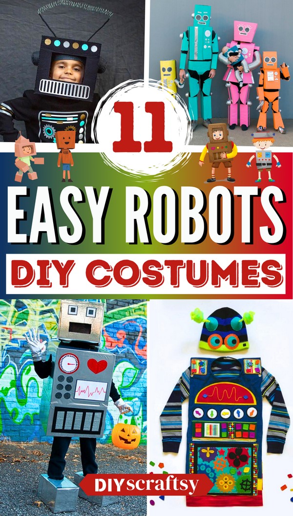 11 DIY Robot Costume Ideas