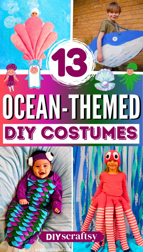 13 DIY Ocean-Themed Costumes