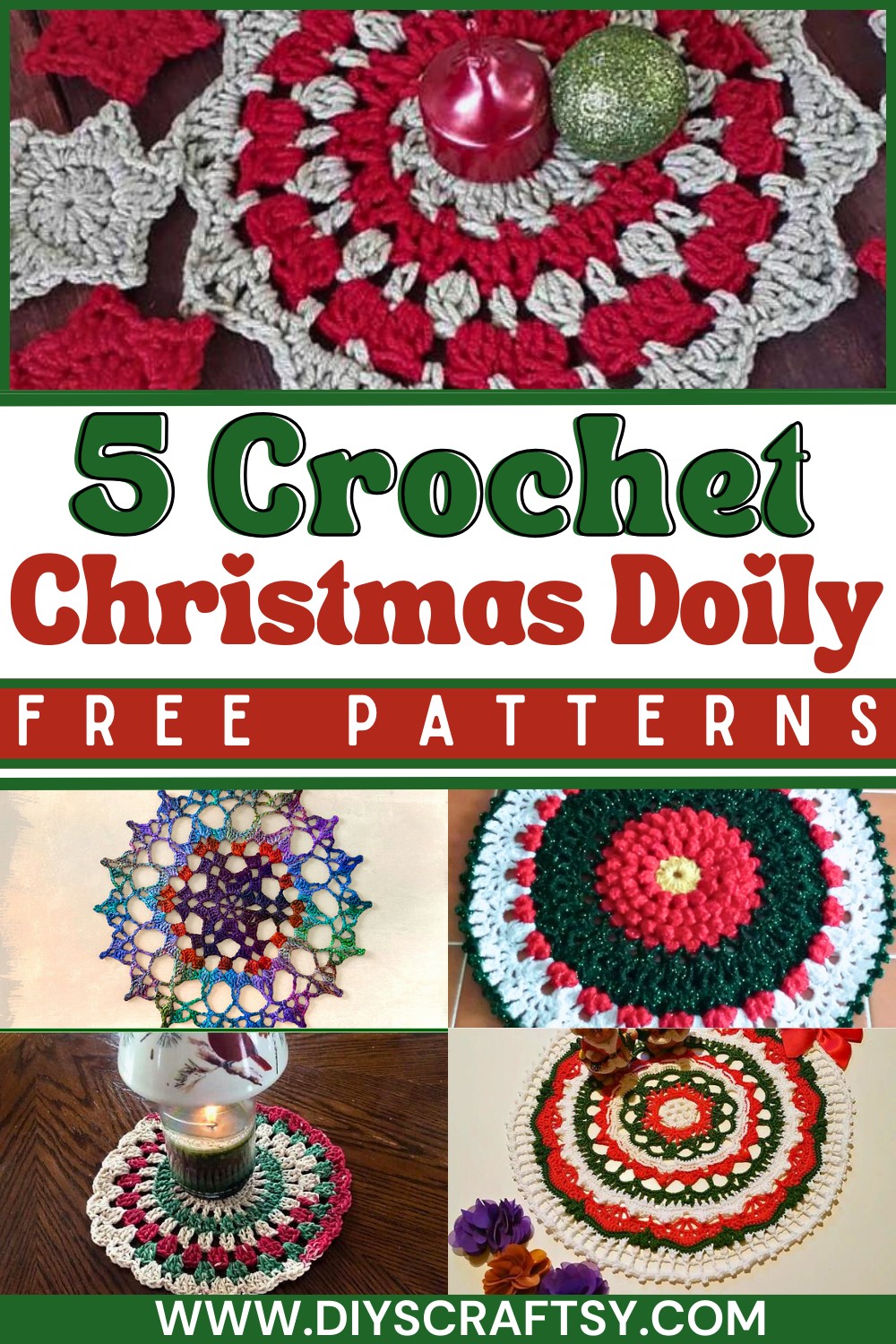 Crochet Christmas Doily Patterns