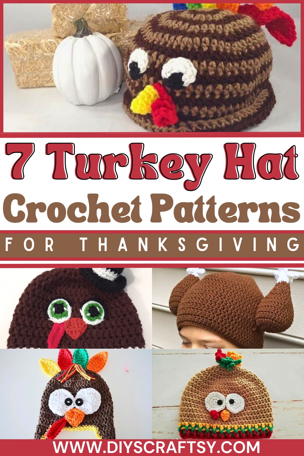 Crochet Turkey Hat Patterns