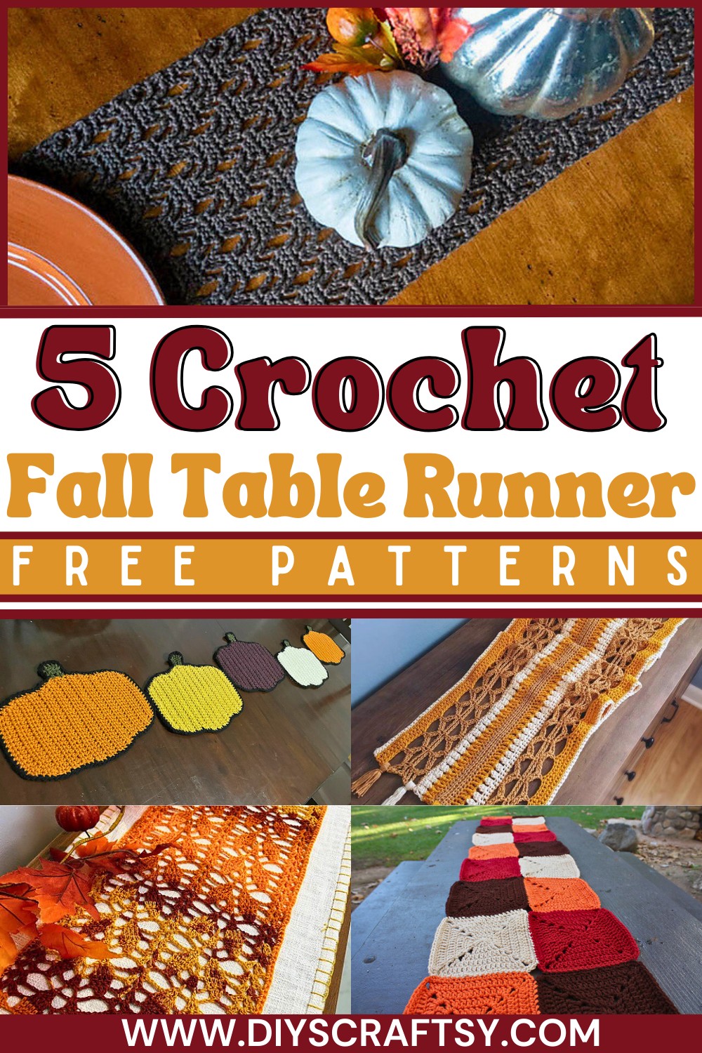 Crochet Fall Table Runner Patterns
