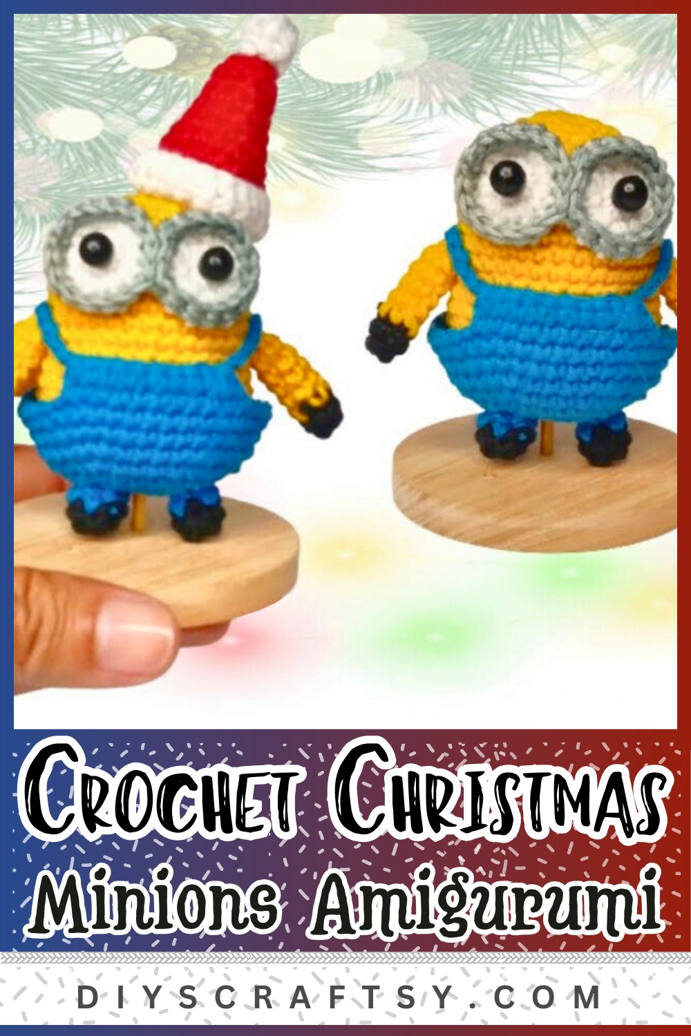 Crochet Minions Christmas