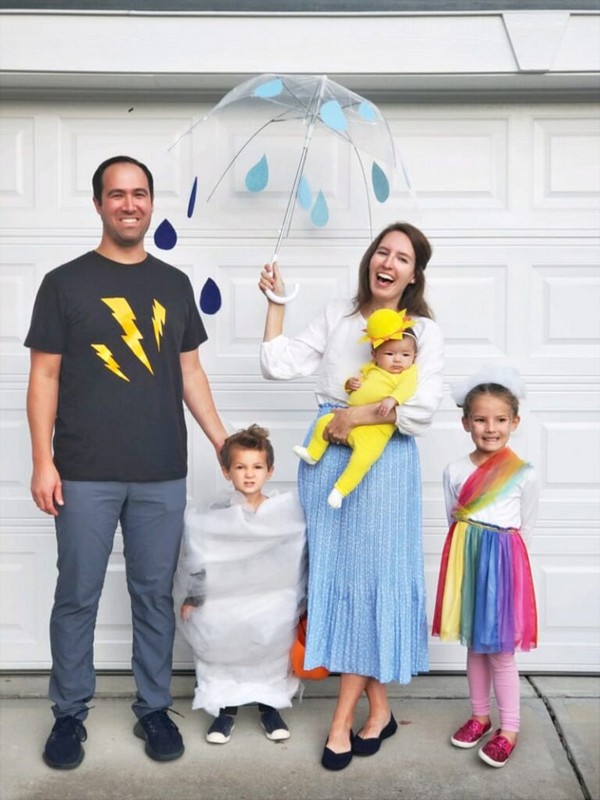 DIY Family Weather Costume