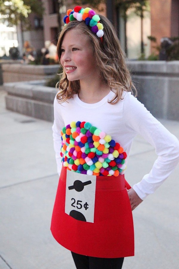 DIY Gumball Machine Costume