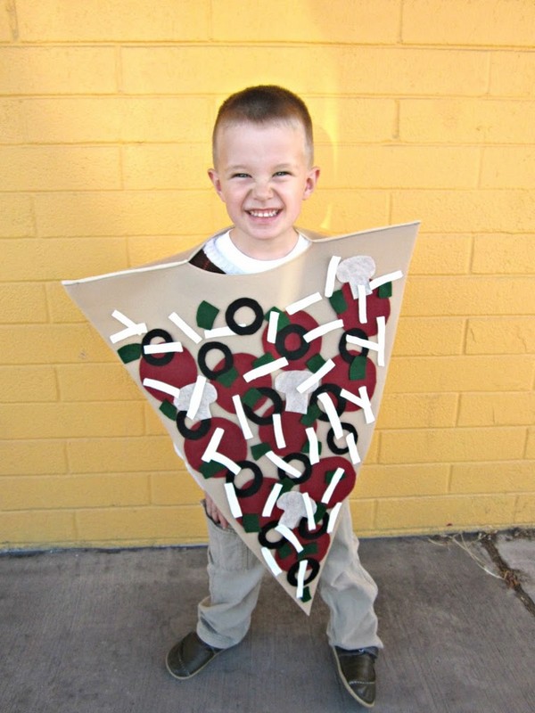 DIY Pizza Halloween Costume