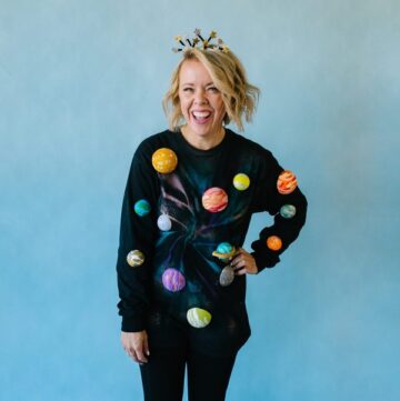 DIY Solar System Costume for Halloween