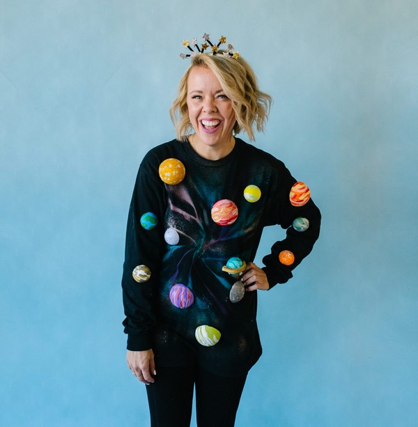 DIY Solar System Costume for Halloween