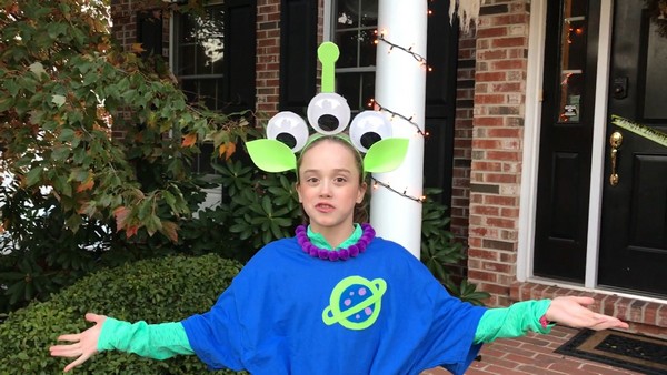 DIY Toy Story Alien Costume