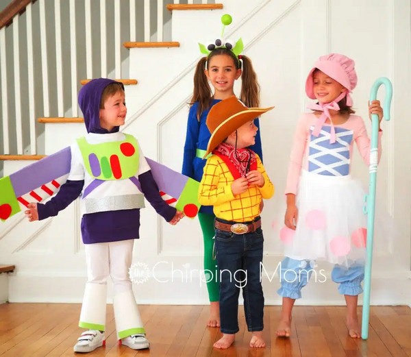 DIY Toy Story Group Costume