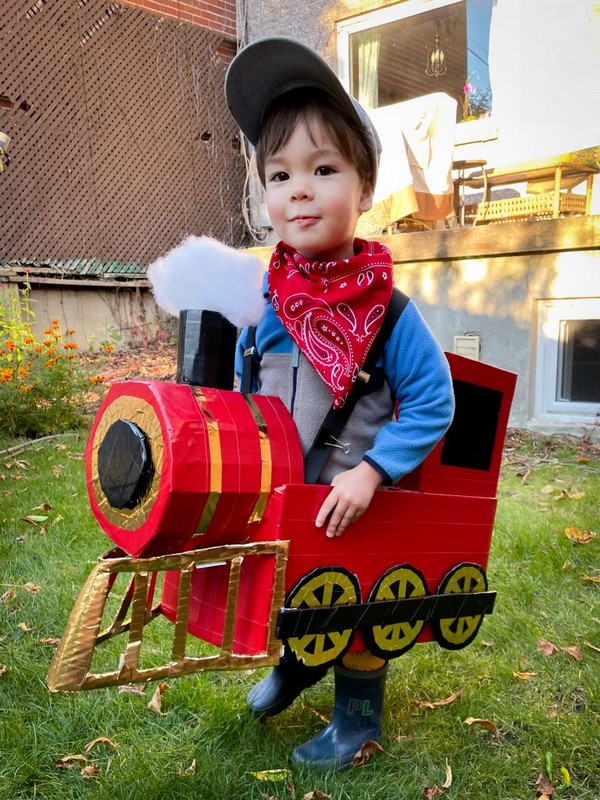 DIY Train Costume