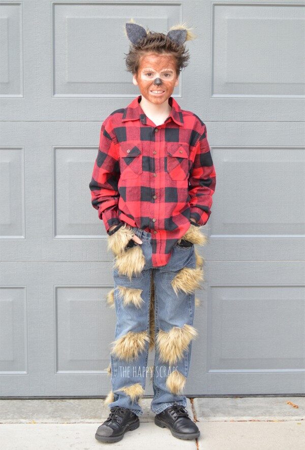 DIY Werewolf Halloween Costume