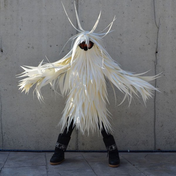 DIY Yeti Costume