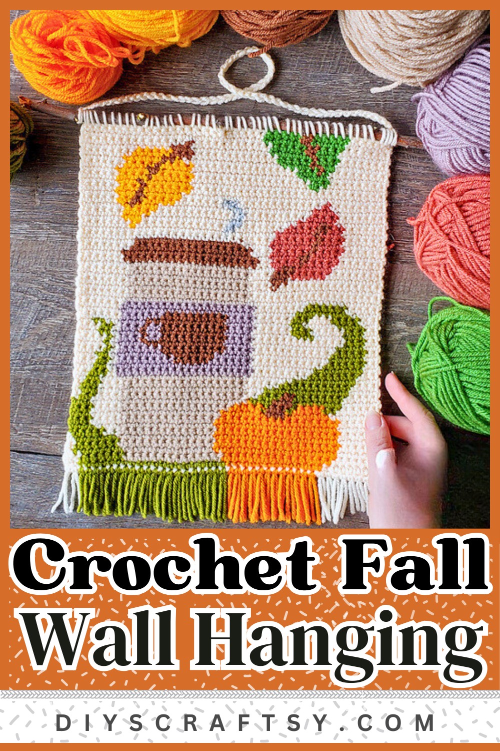 Fall Coffee Wall Hanging