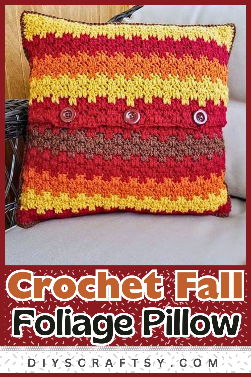 Fall Foliage Pillow