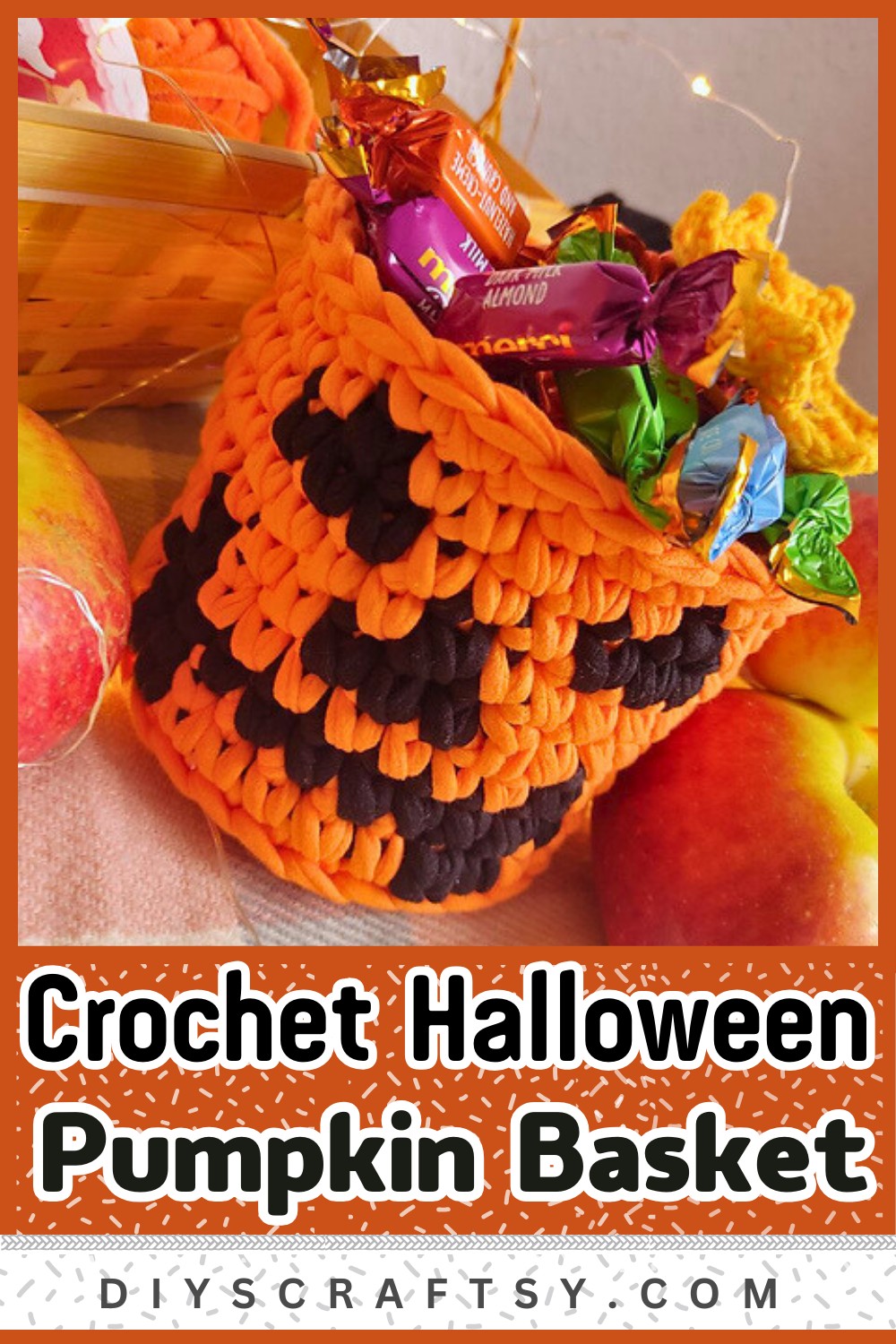 Halloween Pumpkin Basket