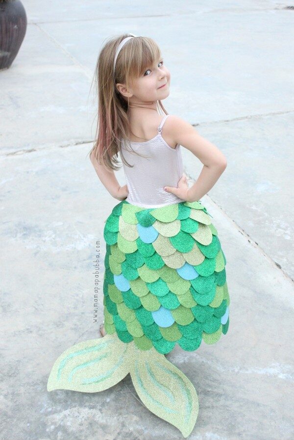 Homemade Mermaid Costume