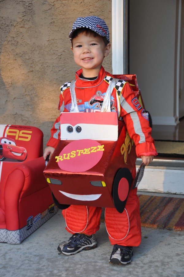 Homemade Race Car Costume