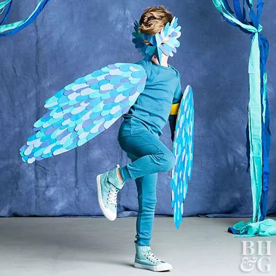 No-Sew DIY Bird Costume