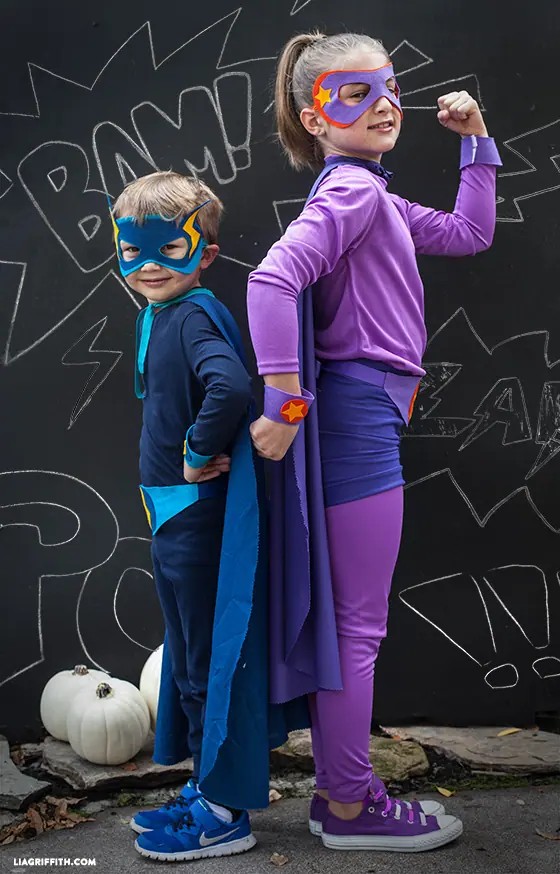 No-Sew Superheroes