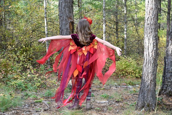 Phoenix Kids Costume