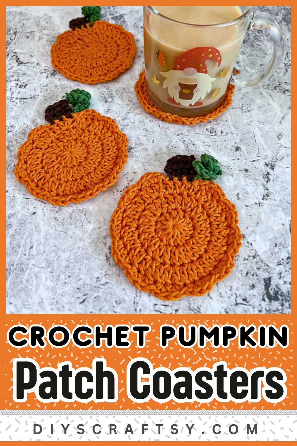 Pumpkin Patch Coasters