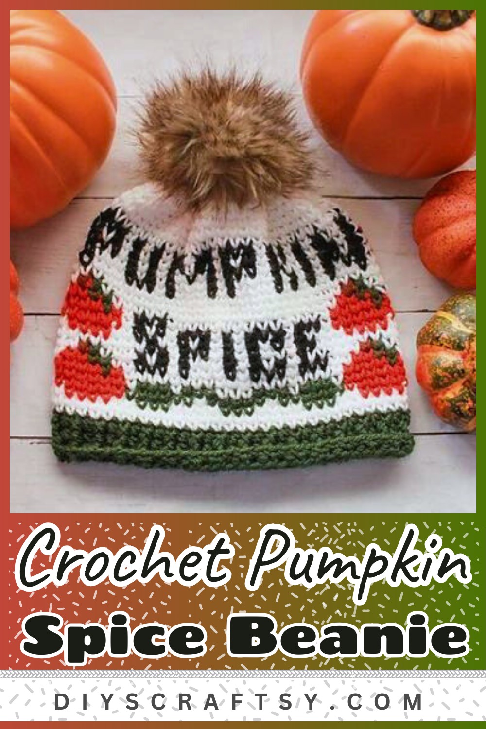 Pumpkin Spice Beanie