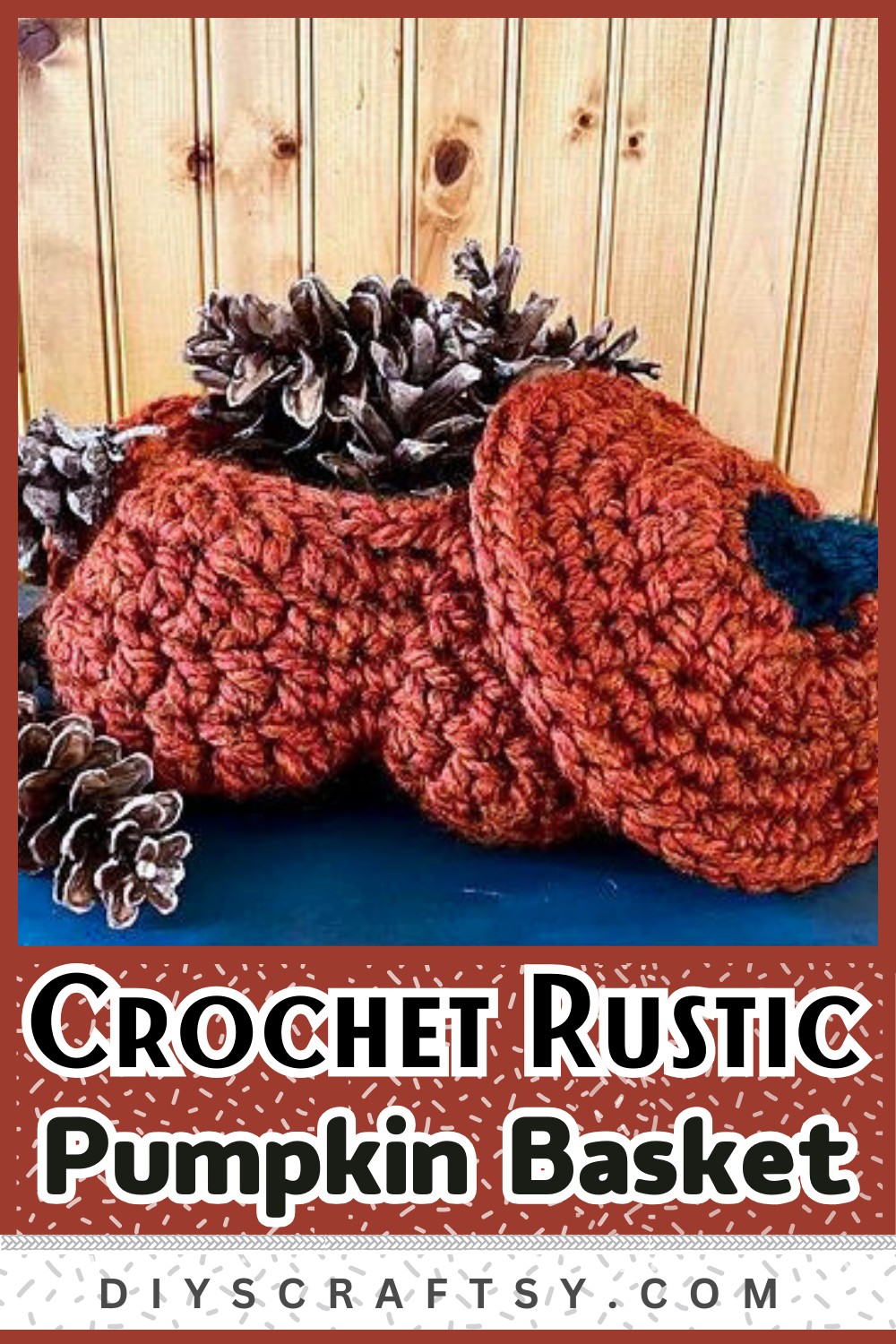 Rustic Pumpkin Basket
