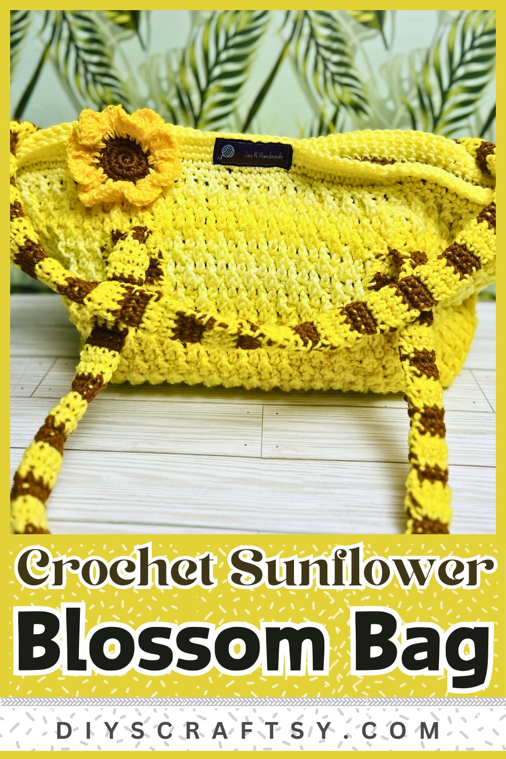 Sunflower Blossom Bag