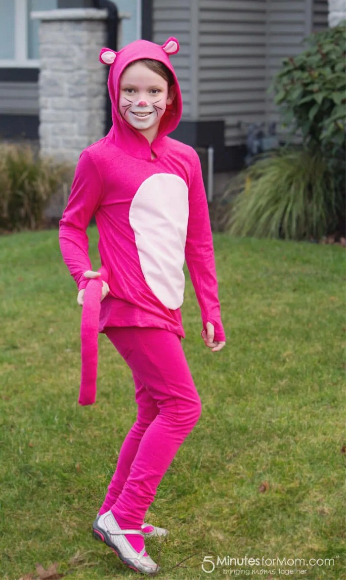 diy pink panther costume