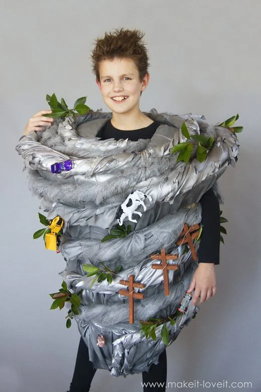 diy tornado costume
