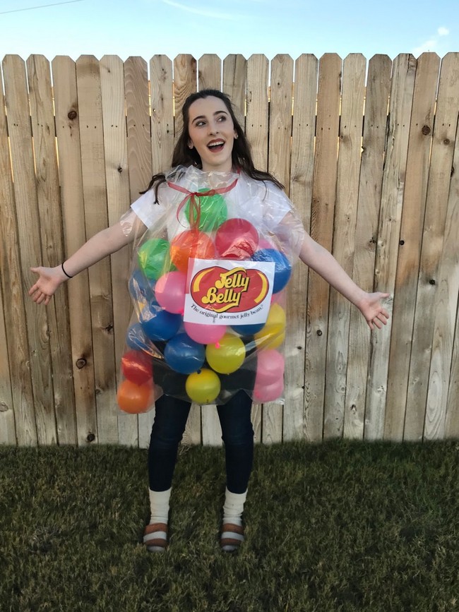 DIY Jelly Bean Halloween Costume