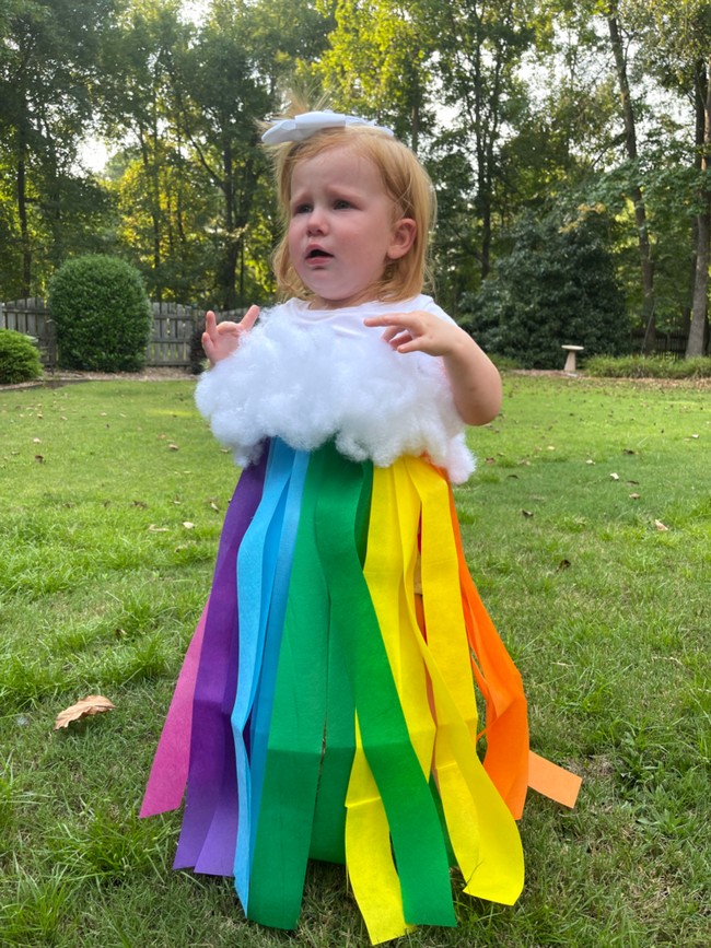 DIY Rainbow Costume