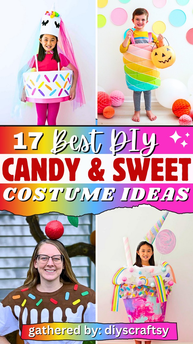 DIY Sweet and Candy Costume Ideas