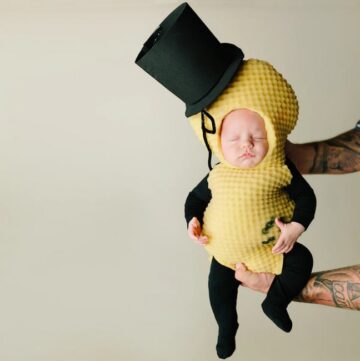 DIY newborn costumes