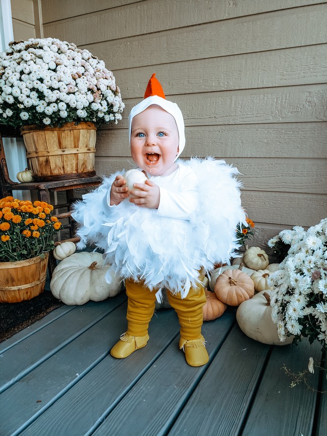 Diy Baby Chicken Costume