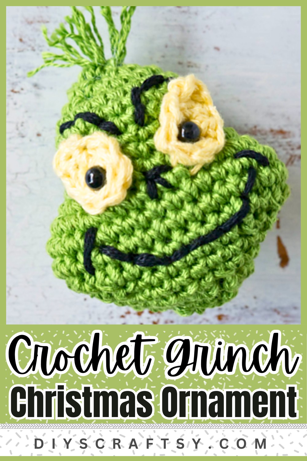 Grinch Christmas Ornament