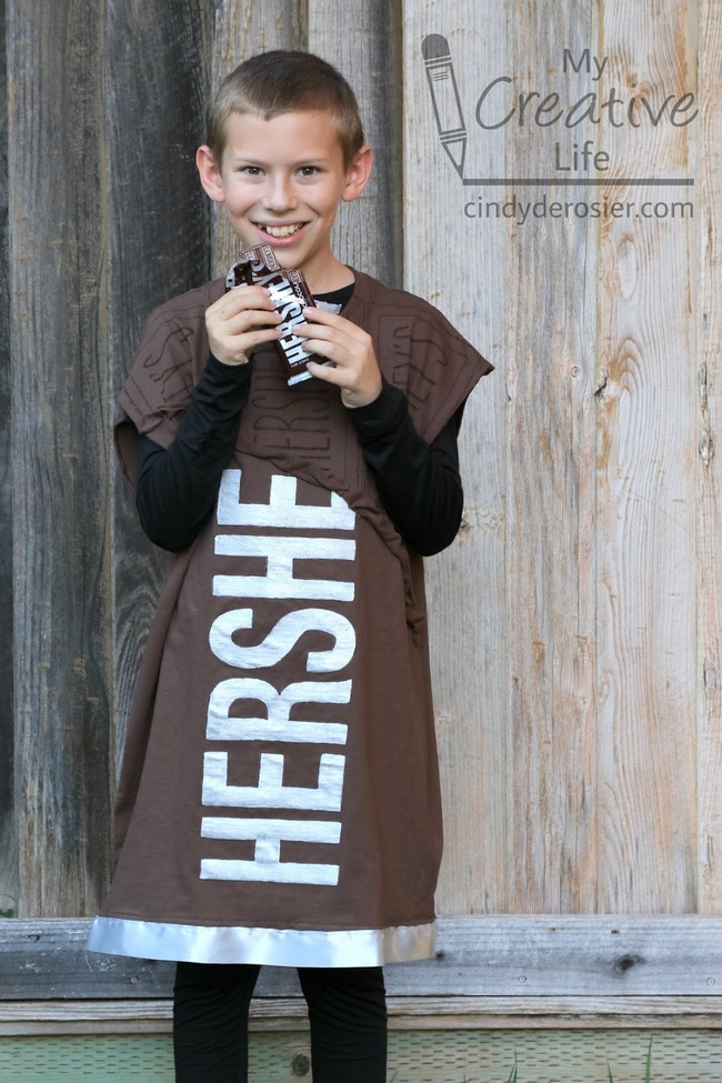 Hershey Bar Halloween Costume