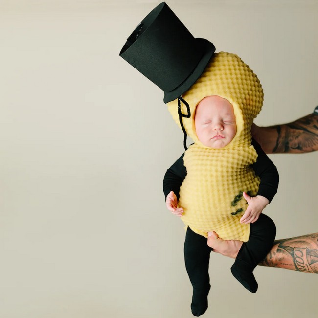 Mr. Peanut Newborn Costume 