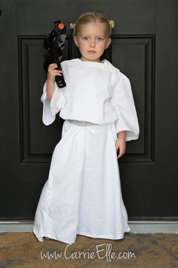 No-Sew DIY Princess Leia Costume