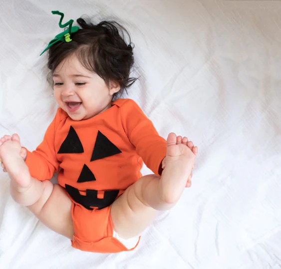 Pumpkin Baby Costume 