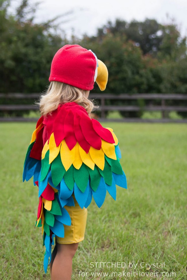 Sew an Easy Parrot Costume