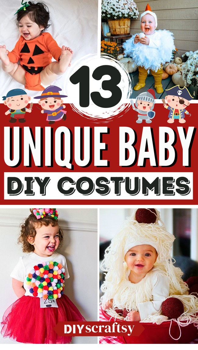 Unique DIY Baby Costumes