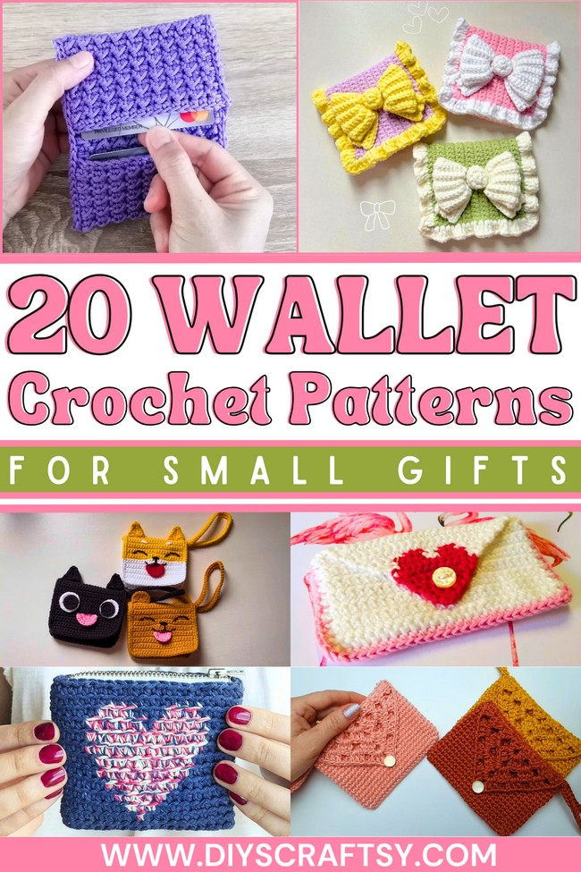 15 Free Crochet Wallet Patterns For All Skill Levels